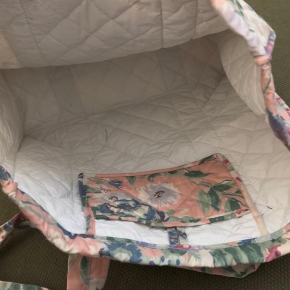 Vintage Quilted Floral Tote Bag - Picture 16 of 16